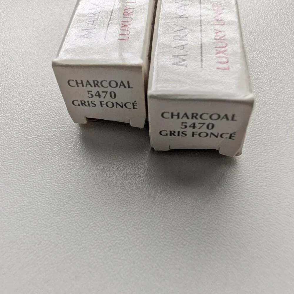 Mary Kay Luxury Liner Eye Pencil Charcoal #5470 Discontinued NOS Lot of 2 HTF